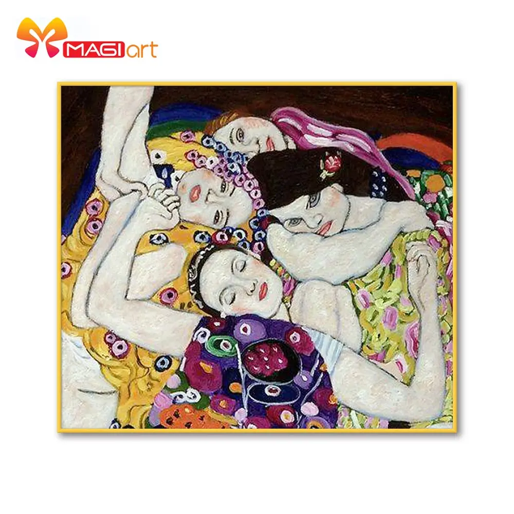 вышивка крестом наборы рукоделие для рукоделия 11CT водорастворимые картины из холста 14CT портретные девушки