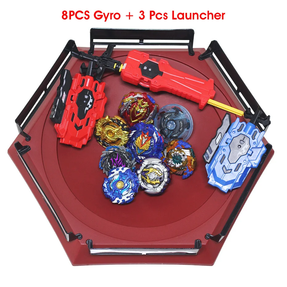 Beyblade burst игрушки руль пусковой установки стартер и арена Bayblade металлический Fusion Бог спиннинг Топы Bey Blade лезвия игрушки