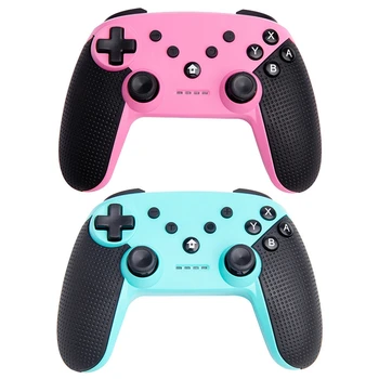 

for Nintendo Switch/Lite/PC Vibration Controller 6-Axis Somatosensory Wireless Bluetooth Vibration Gamepad Controller