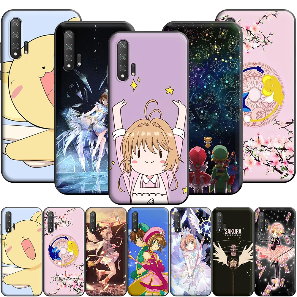Силиконовый чехол Cardcaptor Sakura для Huawei Honor V30 30 8 8A 8X 8C 9 9X 10 Note View 20 20S Pro Lite|Бамперы| |