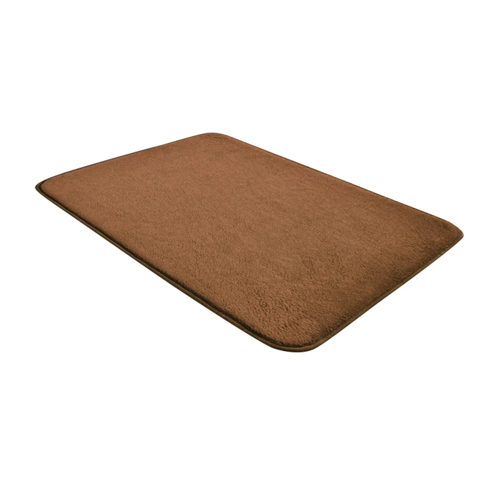 coffee 40cmx60cm Домашний коврик, супер абсорбент, грязевая вода, низкопрофильные коврики, моющиеся, Нескользящие, передние, дверные коврики, 669 - Цвет: coffee 40cmx60cm