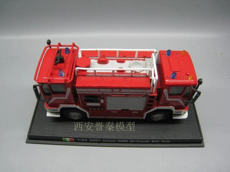 Amer 1/64 JANUS 4000 BI-FRONTE Баи имитация двухголовая модель пожарного грузовика из сплава пластиковая игрушка автомобиль Коллекционная фурнитура с моделью