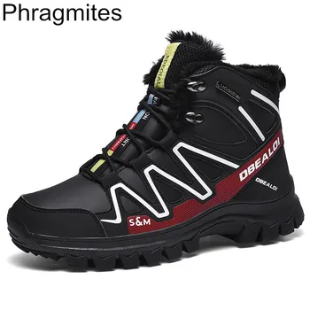 

Phragmites Tooling Snow Boots Men's Casual Sports Boots Outdoor Winter Boots Non Slip Waterproof High Boots