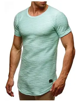 

Men's Short Sleeve T-Shirt Men's Bottoming Shirt Summer Ice Silk Half Sleeve