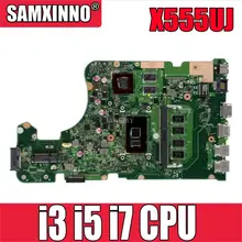 X555UJ REV: 2 0 материнская плата для ноутбука For Asus A555U K555U V555U X555U X555UF