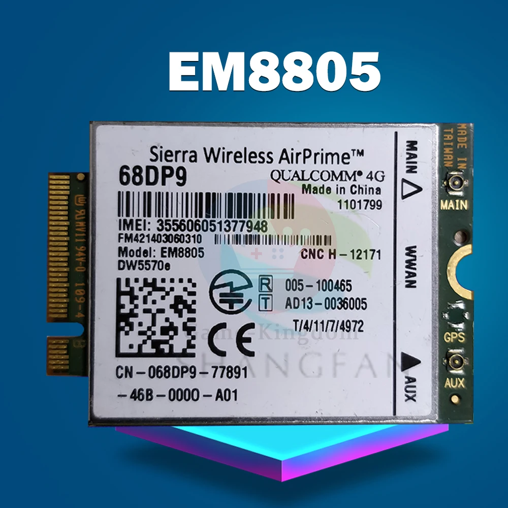 Разблокирована Sierra Wireless AirPrime для DELL Venue 8/11 Pro беспроводной DW5570e EM8805 M.2 мобильного