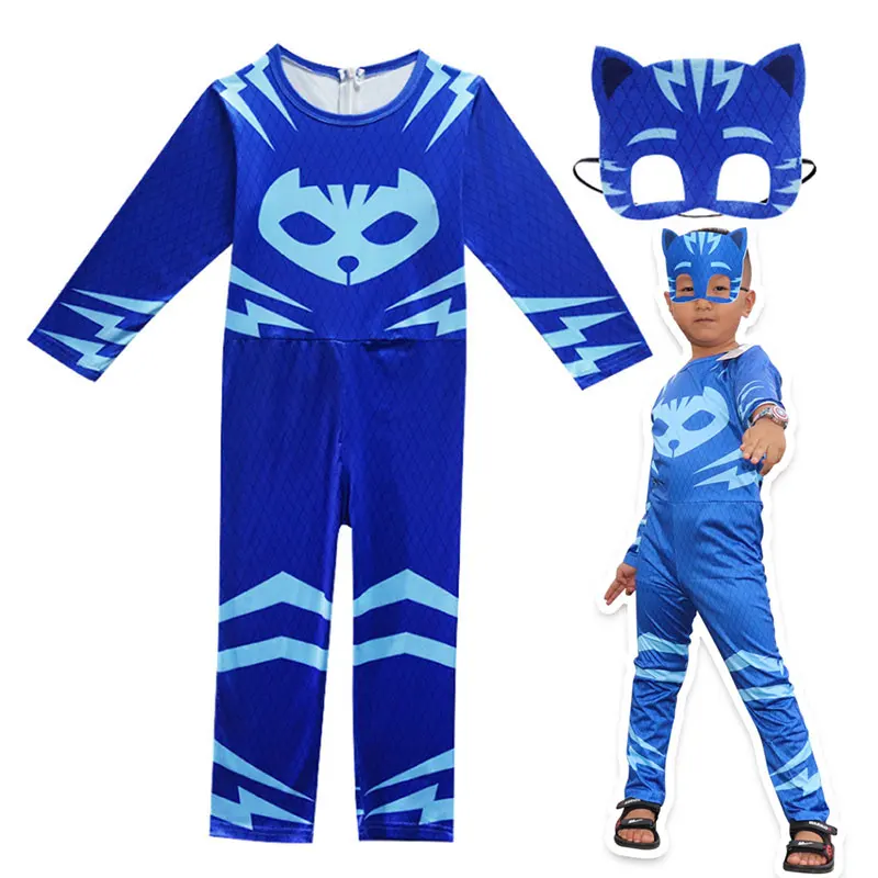 Горячая От 4 до 11 лет для маленьких мальчиков Хэллоуин привидение, паук Человек костюм на Хэллоуин призрак Косплэй костюм комбинезон ужас костюм