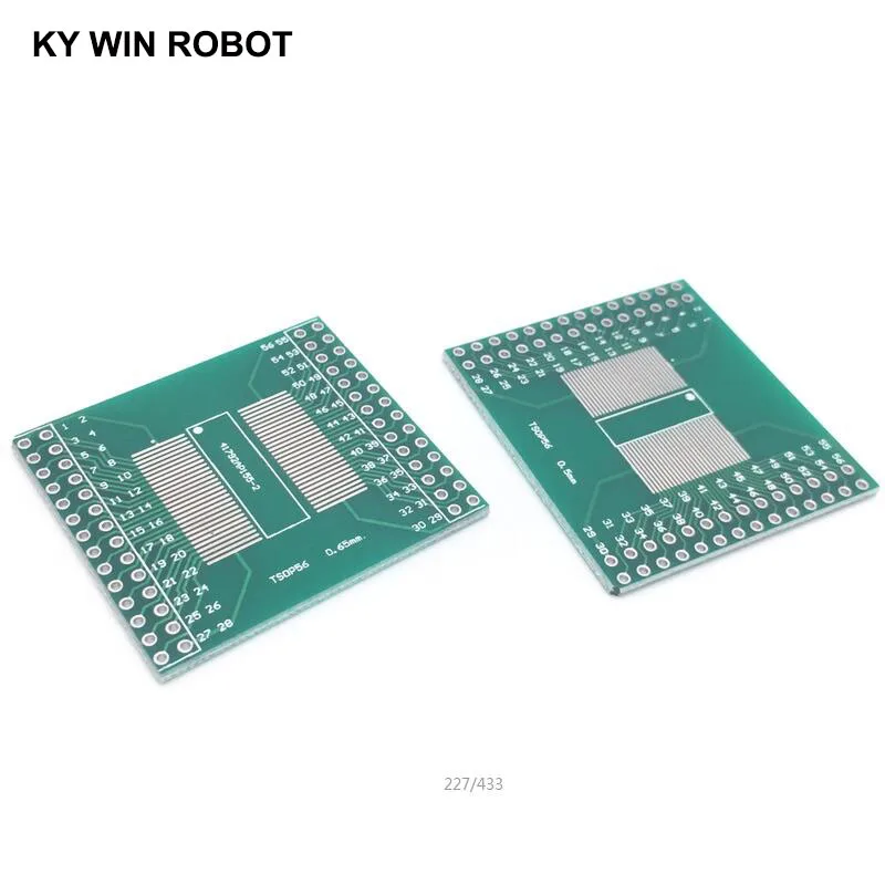 2 шт./лот TSOP56 TSOP48 для DIP56 плата адаптера AM29 чипом серии 0,5/0,65 мм