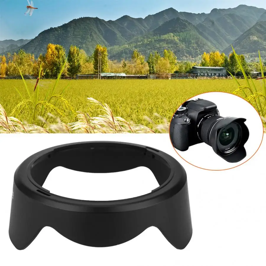 EW-73C бленда для объектива камеры для Canon EF-S 10-18 мм f4.5-5,6 IS STM Lens