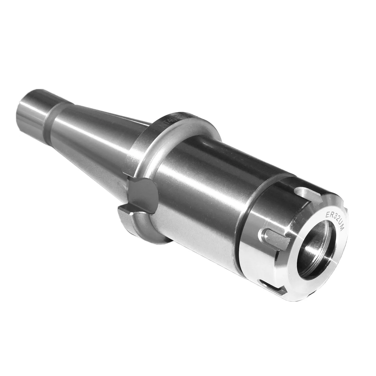 

M16 Chuck Holder Boring Tool Silver Machine Workholding Morse NT40 ER32 CNC Milling For ER32UM Practical