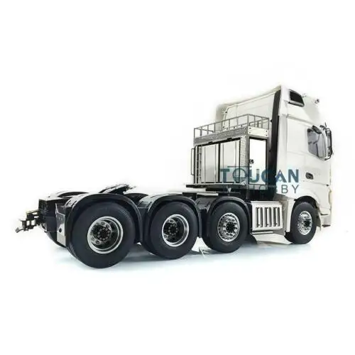 LESU Металлическое шасси 1/14 RC 8*8 тягач Hercules DIY Merce Bz кабина THZH0531