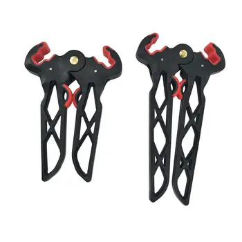 

GloryStar Archery Compound Bow Kick Stand Holder Scissor Shape Compound Bow Bracket Arrow Archery Composite Bow Stand