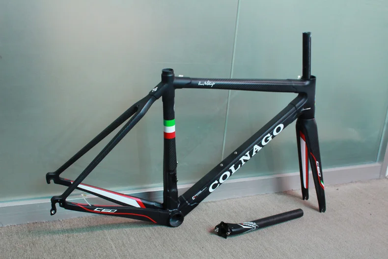 C60 C618 Colnago карбоновая дорожная рама полностью для дорожного велосипеда 20 цветов