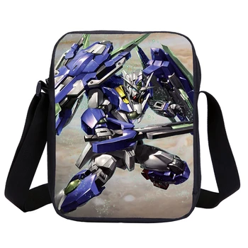 

Mini Crossbody Bags Boys Girls Cartoon Anime Mobile Suit Gundam 3D Printing Messenger Bags Handbags Kids Sling Bags Sac A Main