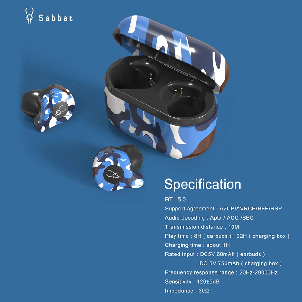 Sabbat X12 Ultra Bluetooth 5,0 TWS наушники настоящие беспроводные наушники стерео Спортивная гарнитура CVC8.0 шумоподавление с двойной микрофон
