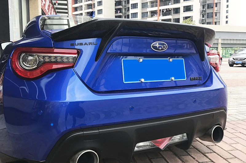 Для TOYOTA GT86 FT86 subaru BRZ карбоновый задний диффузор бампер задний спойлер