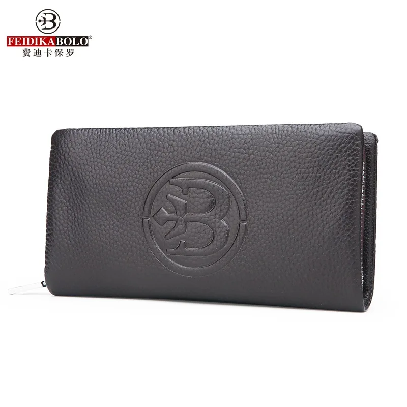 

Men Fashion Full-grain Leather 2018 Spring New Style Clutch MEN'S Handbag New Style Fashion Casual Clutch