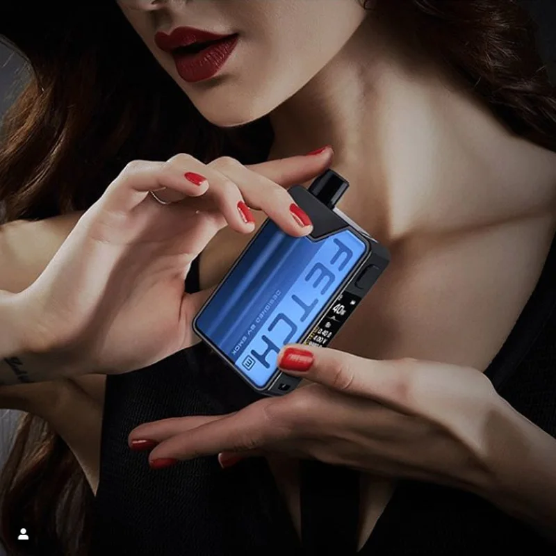 SMOK Fetch Мини цветной стручок Vape комплект 3,7 мл Catridge электронная сигарета испаритель мАч батарея с об/мин сетки тройной катушки