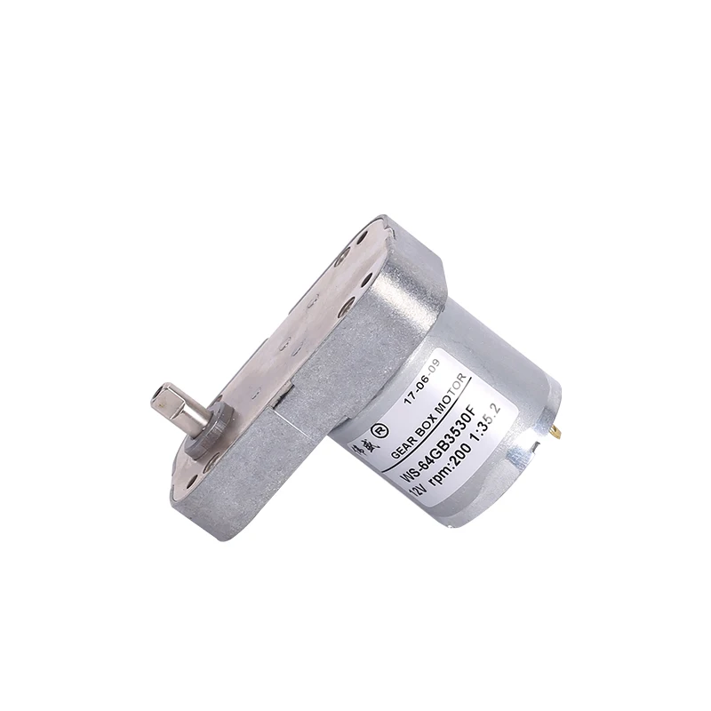 64GB3530F DC редукторный двигатель, Метатель шариков, снижение скорости, DC12V200rpm дисковая бусина машина, бусина Будды машина
