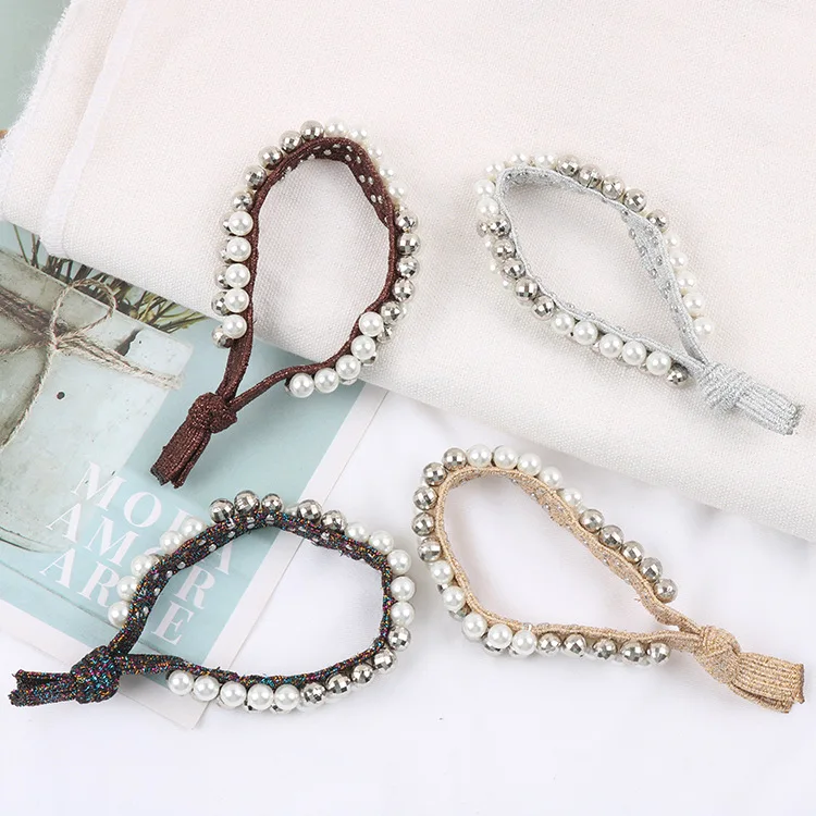1 шт мини юбки в винтажном стиле для девочек кольцо головные уборы с жемчугом
