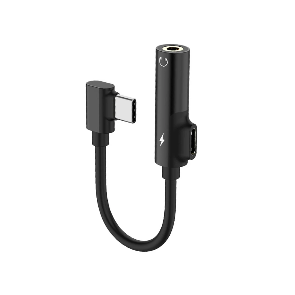 Аудио сплиттер типа C Aux 3,5 usb type C до 3,5 мм разъем для наушников адаптер для наушников зарядное устройство Usb-c для Xiaomi Mi6 Mix2 huawei
