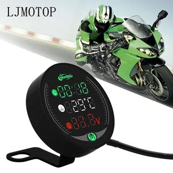 

Motorcycle Tester LED Display Waterproof Voltmeter Multifunction Meter For Yamaha BT1100 XJR400 MT 07 09 10 FZ 07 09 FZ6 FAZER