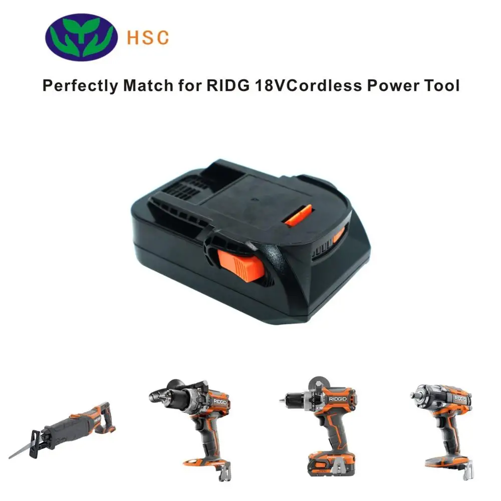 Литий ионный аккумулятор RID18B 18650 Ач 2 шт. сменная батарея 18 в для Ridgid R840084 AC840084 130383025