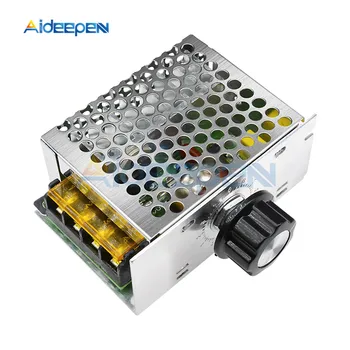 

4000W AC 220V SCR Voltage Regulator Motor Speed Controller Control Dimming Dimmers Thermostat for Thermostat Dimming