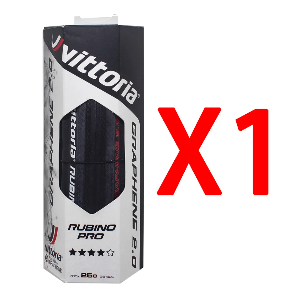Rubino PRO X1 Vittoria Rubino Pro G2.0 Graphite Racing 2,0 700x25C Складные шины с 2 свободными внутренними трубками-пара - Цвет: Rubino PRO X1