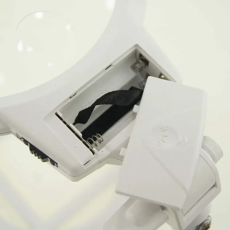 Hot XD-Magnifying Crafts Desk Lamp With With LED Lighting Up To 6X