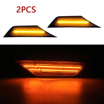 

2pcs DC 12V Car LED Side Marker Turn Signal Lamp Light Amber LED Running Light/Position Lights White for Honda Civic 2016-2019