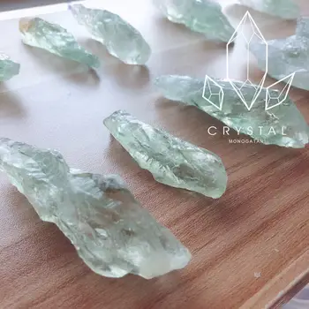 

[special Price] Snow Star Andara Light Green Crystal High Frequency Nourishing Healing Heart Chakra Version