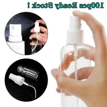 

100pcs Wholesale Empty Bottle 100ml Travel Refillable Essential Oil Perfume Cosmetic Atomizer Sprayer Container Perfume Bottle