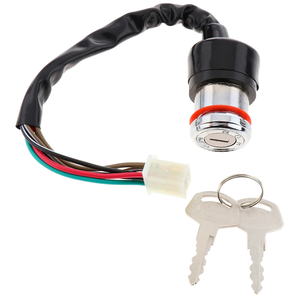 Motorcycle Lock Ignition Switch with Keys 6-wire On/Off for Suzuki GN 125 Motorcycle Lock Ignition Switch with Keys 6-wire On/Off for Suzuki GN 125
