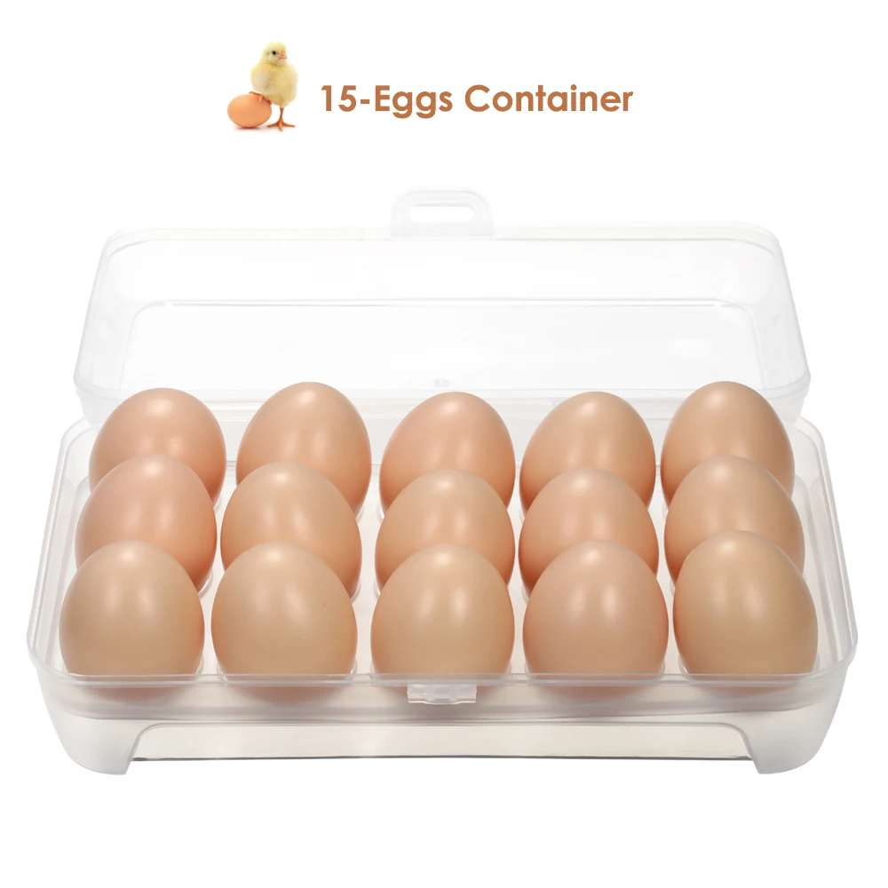 Case15-Egg для хранения прозрачный пластиковый поднос держатель кухонный холодильник яйцо органайзер для хранения контейнер с крышкой портативный, безопасный