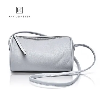 

2020 New Simple Pillow Bag Women's Leather Round Retro Bags Boston Shoulder Bag Ladies Bag Litchi Patte Cross Body Bags