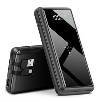 

Power Bank 25000mAh Wireless Charger Powerbank External Battery Charger Pack For iPhone Xiaomi Mobile Phone USB Type C Poverbank