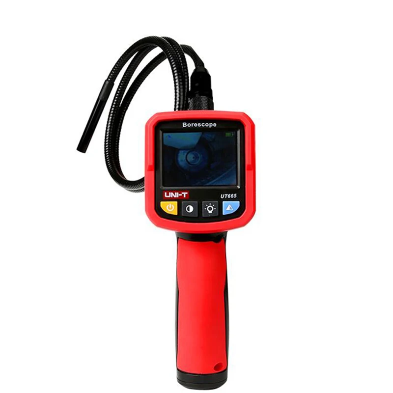 

UNI-T UT665 Borescope; industrial endoscope / waterproof probe automotive overhaul industrial pipeline detector