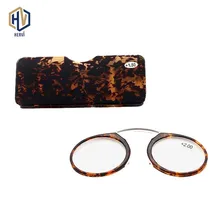 MOLNIYA клип нос сумеречные очки для чтения для мужчин и женщин ультратонкие портативные очки Нескользящие очки с коробкой