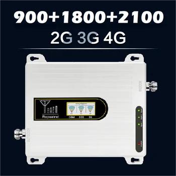 

HWATEL NEW B8 B3 B1 band8 band3 band1 900 1800 2100 MHZ GSM LTE UMTS WCDMA Signal-Booster Cellular-Amplifier