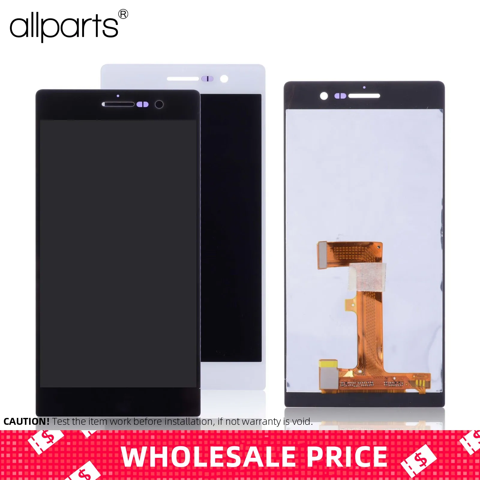 

Original Display For HUAWEI P7 LCD Display Touch Screen Digitizer with Frame for HUAWEI Ascend P7 LCD Replacement