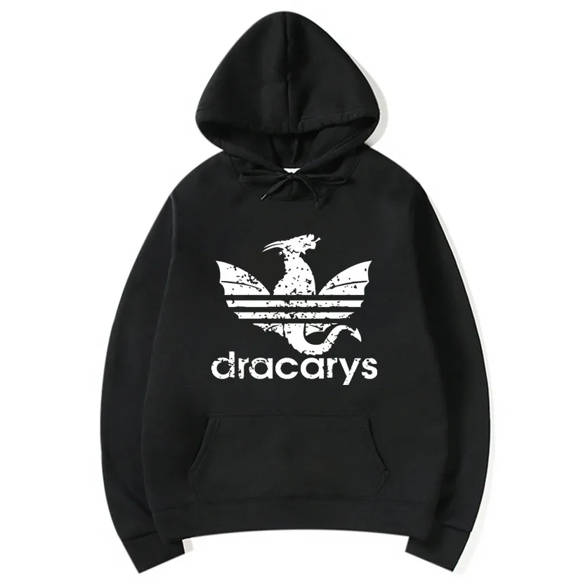 

Dracarys Vintage Style Hoodie Game Of Thrones Daenerys Drogon Fire Printed Hoody Sweatshirt For Man Woman Fleece Jumper Pullover