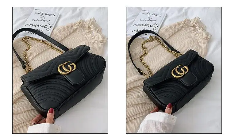 Black trumpet Новинка, женская сумка, водонепроницаемая, ткань Оксфорд, сумка, Европейская и американская мода, сумка через плечо, полосатая, Повседневная сумка, сумка-мессенджер - Цвет: Black trumpet