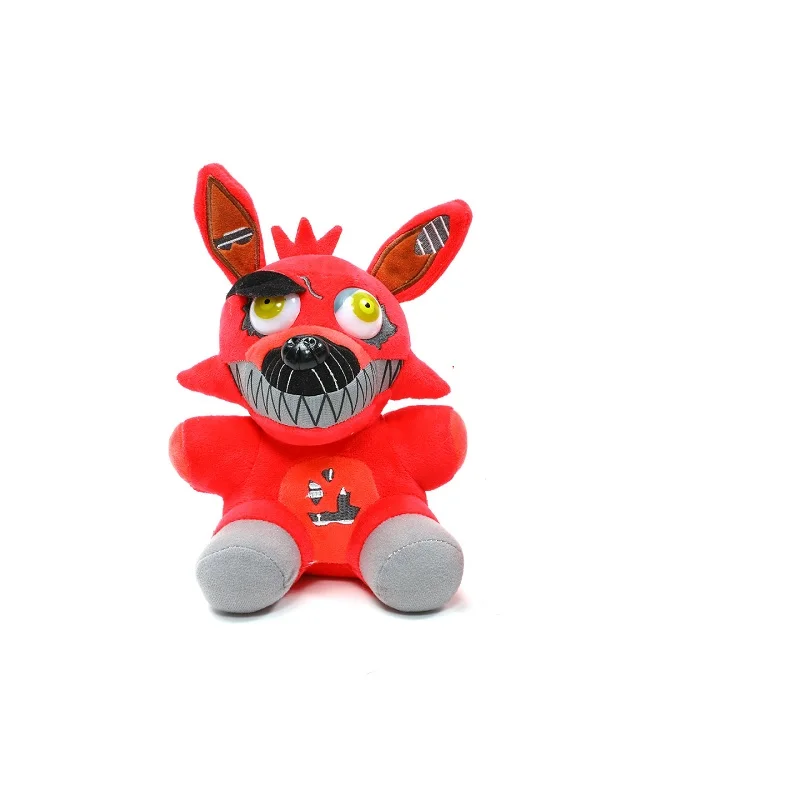 25 cm C FNAF милая плюшевая игрушка пять ночей у Фредди Золотой медведь кошмар кекс Фокси шар мальчик клоун мягкие куклы плюшевые игрушки - Цвет: 25 cm C