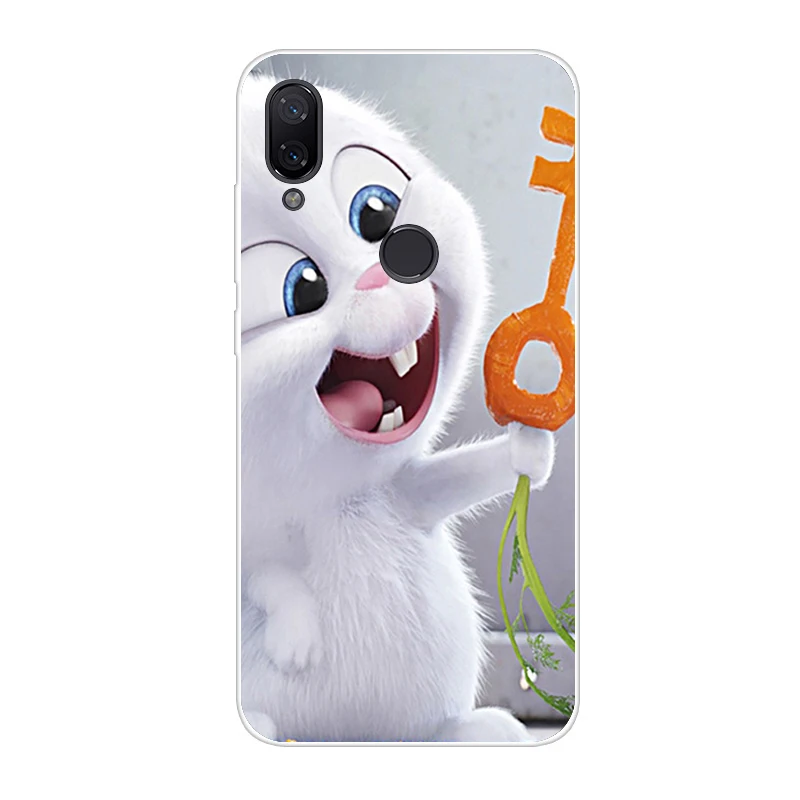 Чехол Xiaomi mi Play Cover Силиконовая задняя крышка mi Play чехол с рисунком кота Coque сумка на Xiaomi mi Play телефонные чехлы бампер собака милый - Цвет: Красный