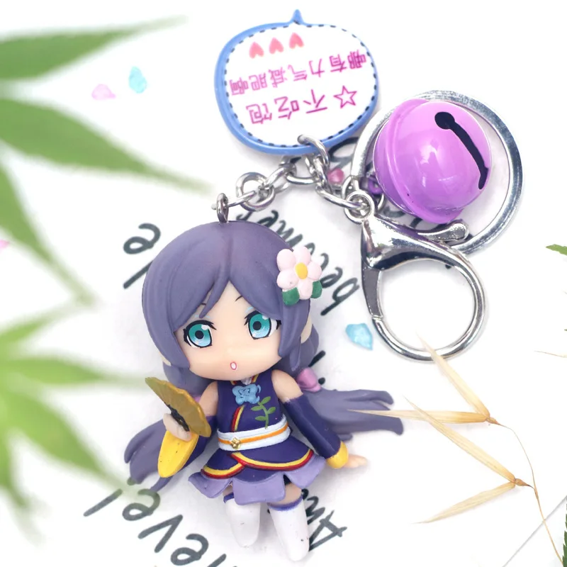 Мультяшный брелок колокольчик кимоно LoveLive кукла кулон Южная Корея сумка для девочек аксессуары оптом