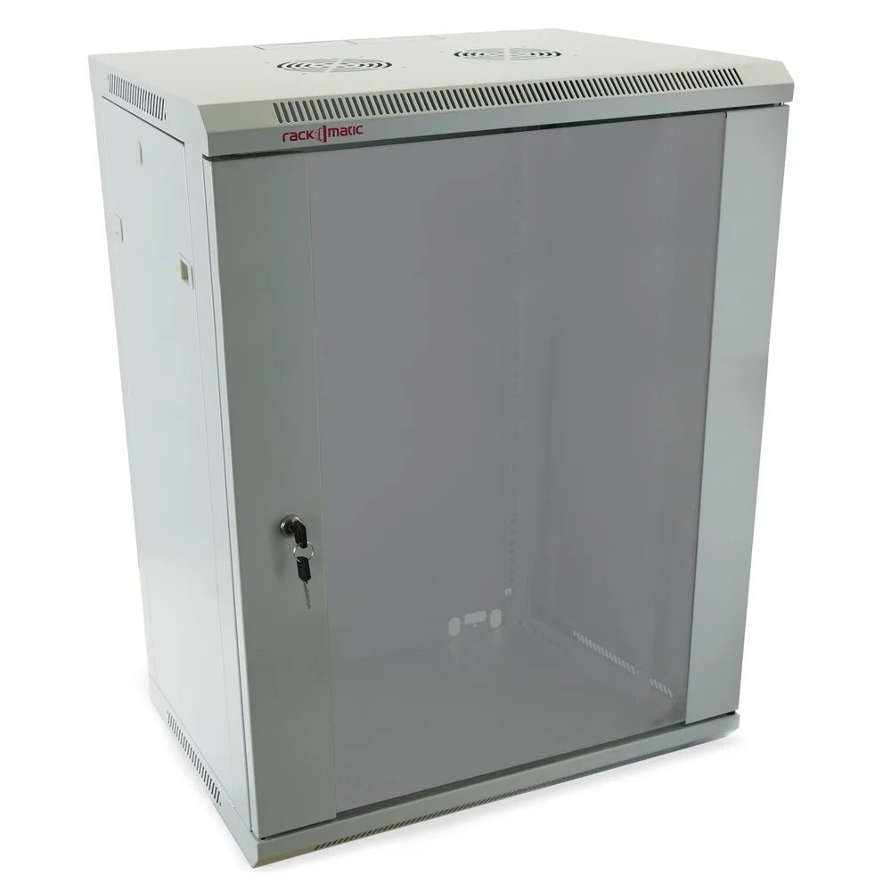 RackMatic-шкаф настенная стойка 19 &quot15U 600x450x770 мм Настенная белая RackMatic SOHORack | Мобильные