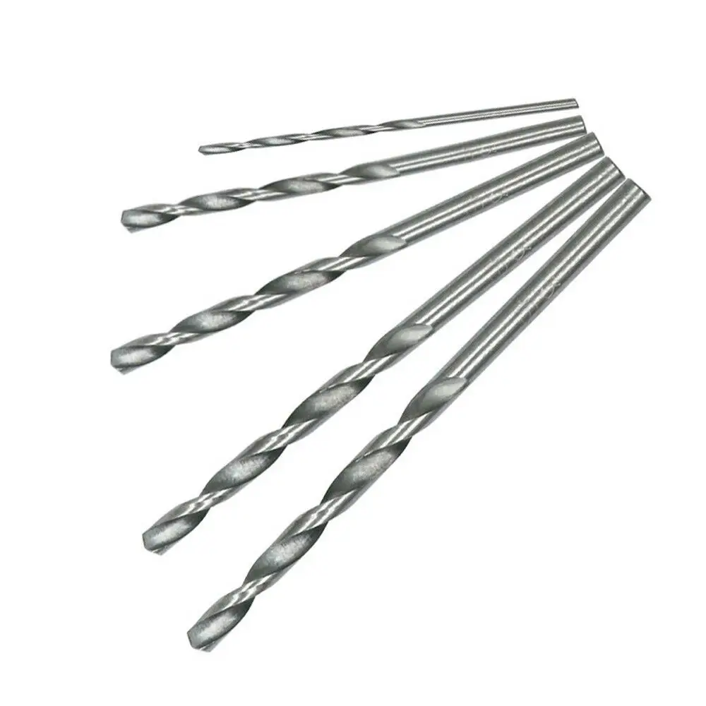 50pcs High Quality  Titanium Coated HSS High Speed Steel Drill Bit Set Tool 1/1.5/2/2.5/3m MA DIY Home Construction