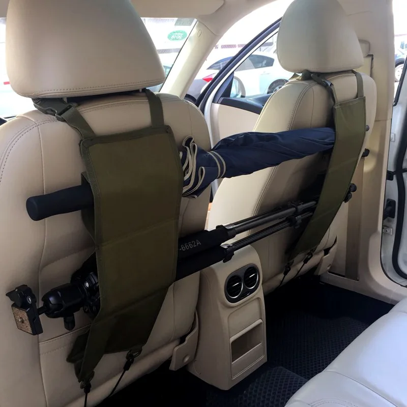 

Tactical Car Seat Back Storage Gun Case Bag Holsters Vehicle Front Pocket Hang Bags Shotgun Rifle Rack Pouch Hunting Holder
