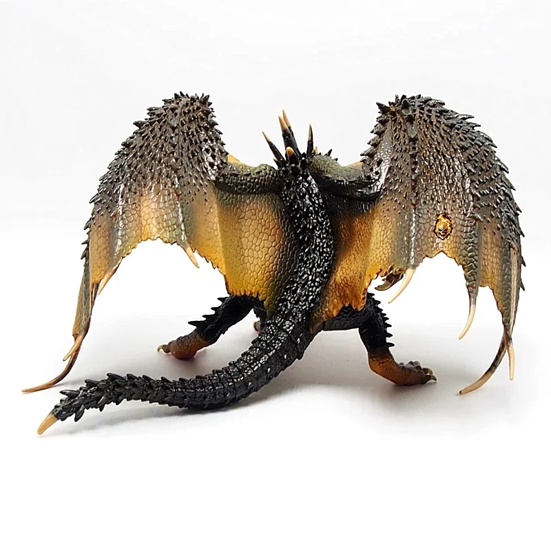 Monster Hunter XX World оригинальные объемные очки фабрика MHW бесконечный Дракон Фигурка коллекция декоративные детские игрушки подарок